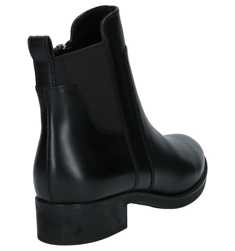 Geox Zwarte Chelsea Boots voor dames (278873)