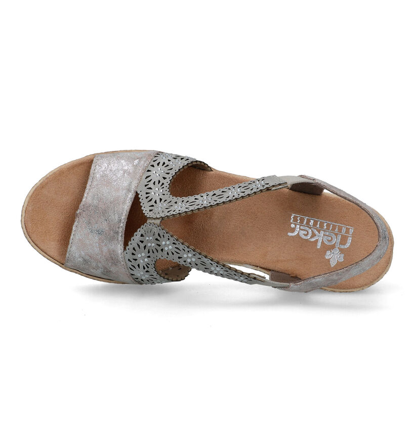 Rieker Grijze Sandalen voor dames (323646)