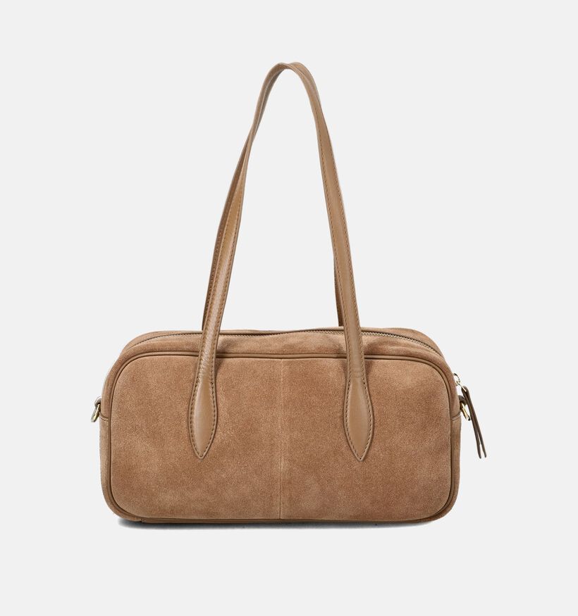 Burkely Braidy Bruine Schoudertas voor dames (380454)