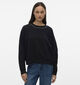 Vero Moda Lotte Studs Sweatshirt en Noir pour femmes (364546)