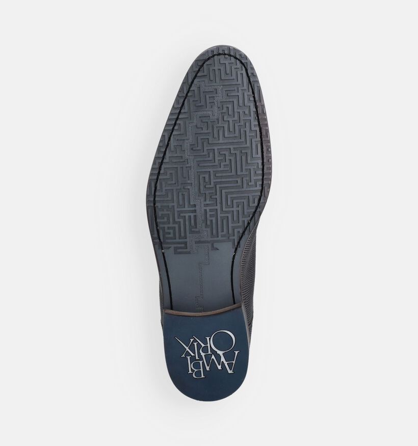 Ambiorix Jurassic Zwarte Geklede Veterschoenen voor heren (381998)