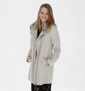 comma Manteau en Beige (280349)