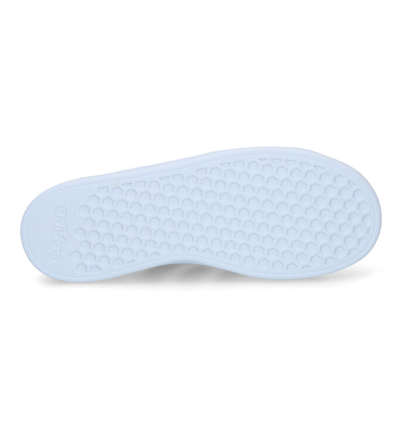 adidas Grand Court 2.0 Zwarte Sneakers in kunstleer (324110)