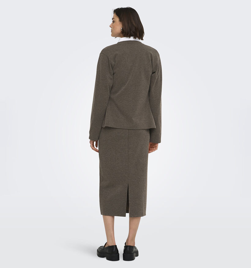 JDY Vita Life Donkerbruine Lange Rok voor dames (378302)
