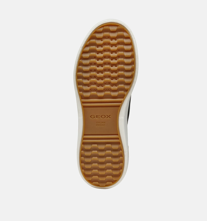 Geox Dalyla Zwarte Veterschoenen voor dames (353793) - geschikt voor steunzolen