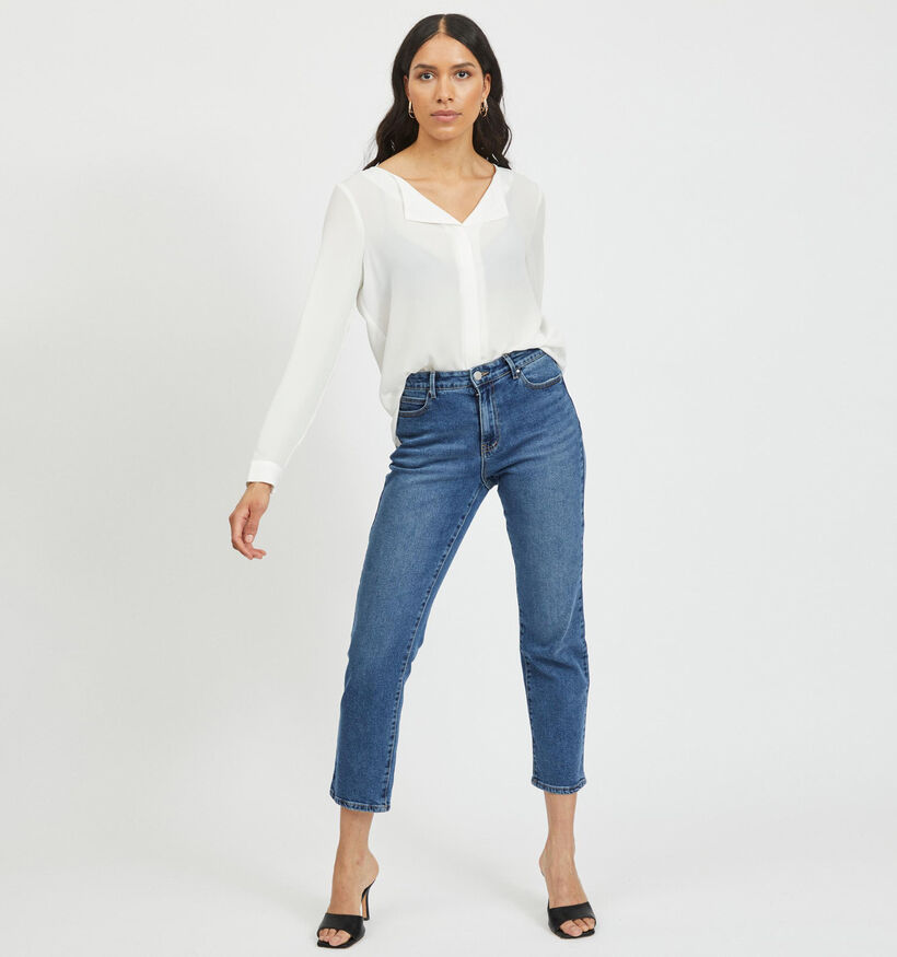 Vila Lucy Blouse en Bleu pour femmes (328854)