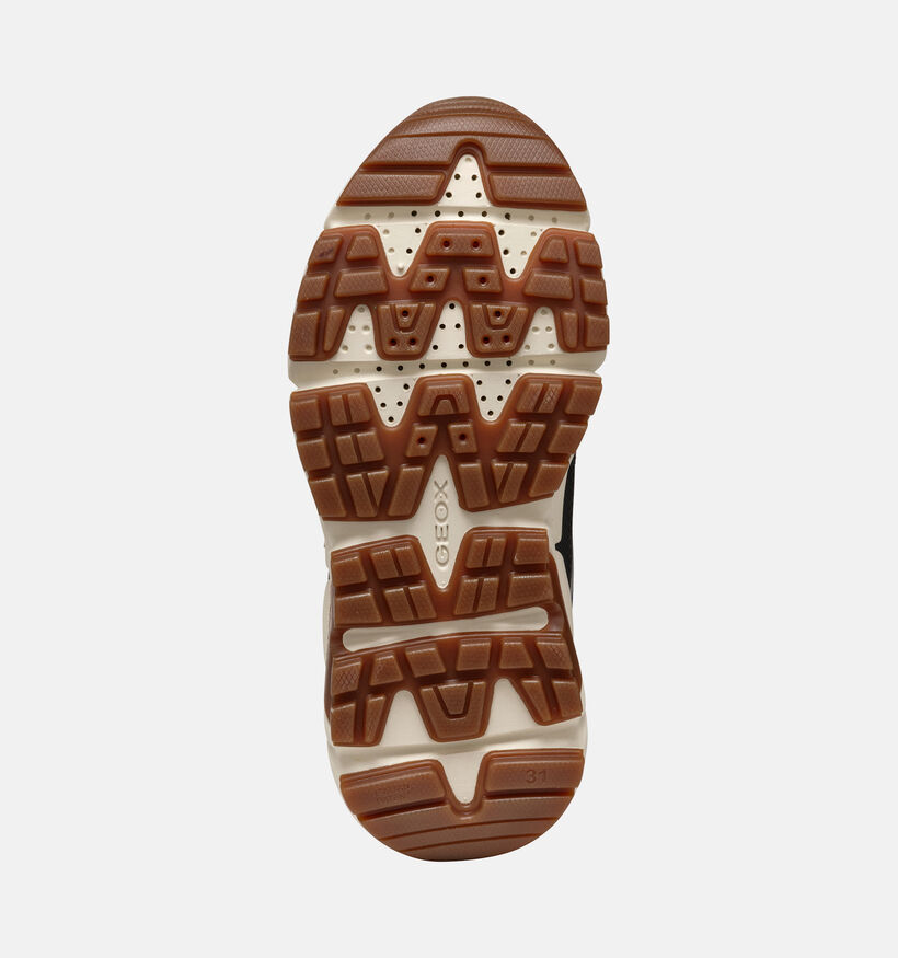 Geox Flexyper Baskets montantes en Bleu fonc&eacute; pour gar&ccedil;ons (377719) - pour semelles orthop&eacute;diques