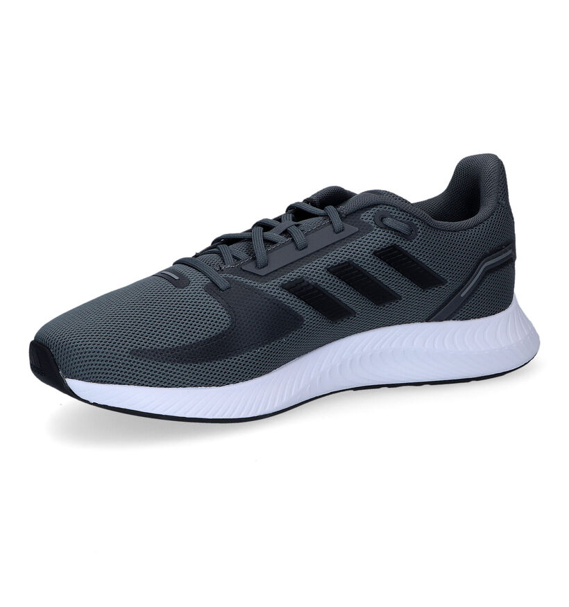 adidas Runfalcon 2.0 Baskets en Gris pour hommes (302031) - pour semelles orthopédiques