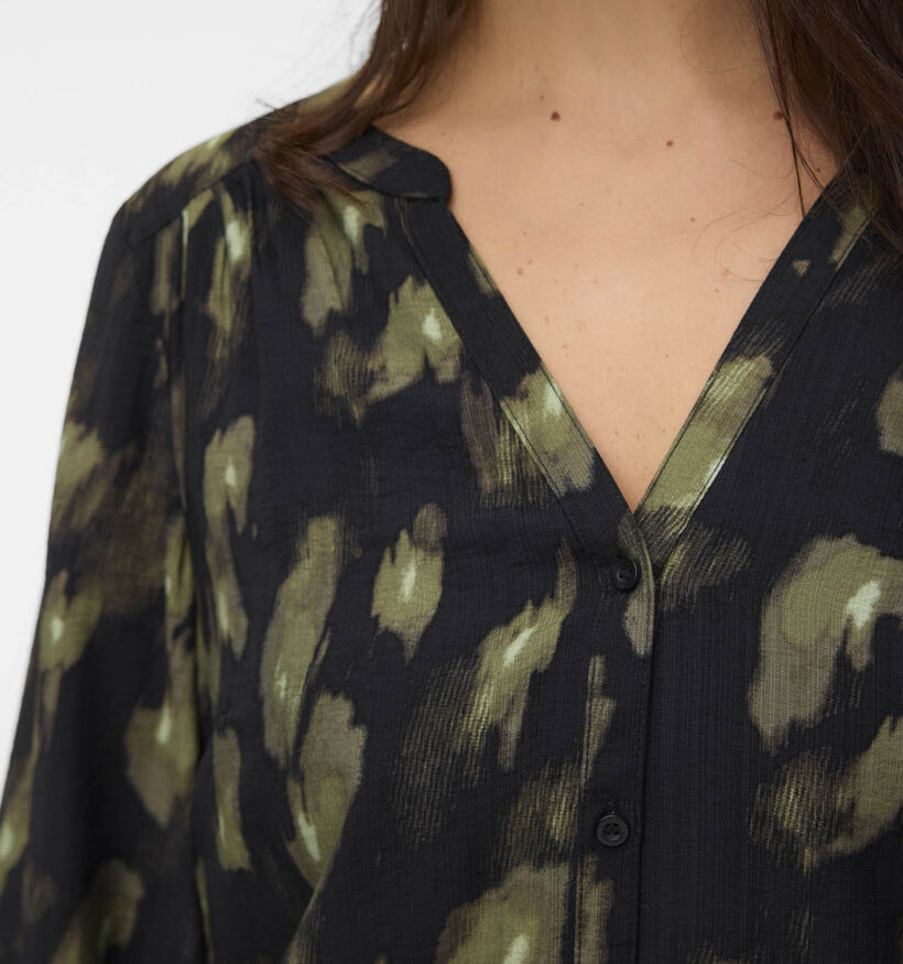 Vero Moda Curve Lanini Zwarte Blouse voor dames (378131)
