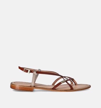 Sandalen cognac