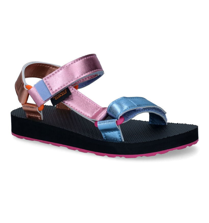 Teva Original Universal Blauwe Sandalen in kunstleer (306069)