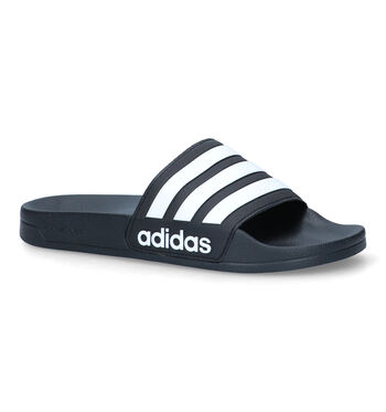 Badslippers zwart