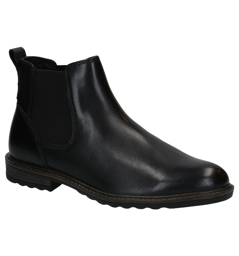 Tamaris Boots Chelsea en Brun en cuir (280969)