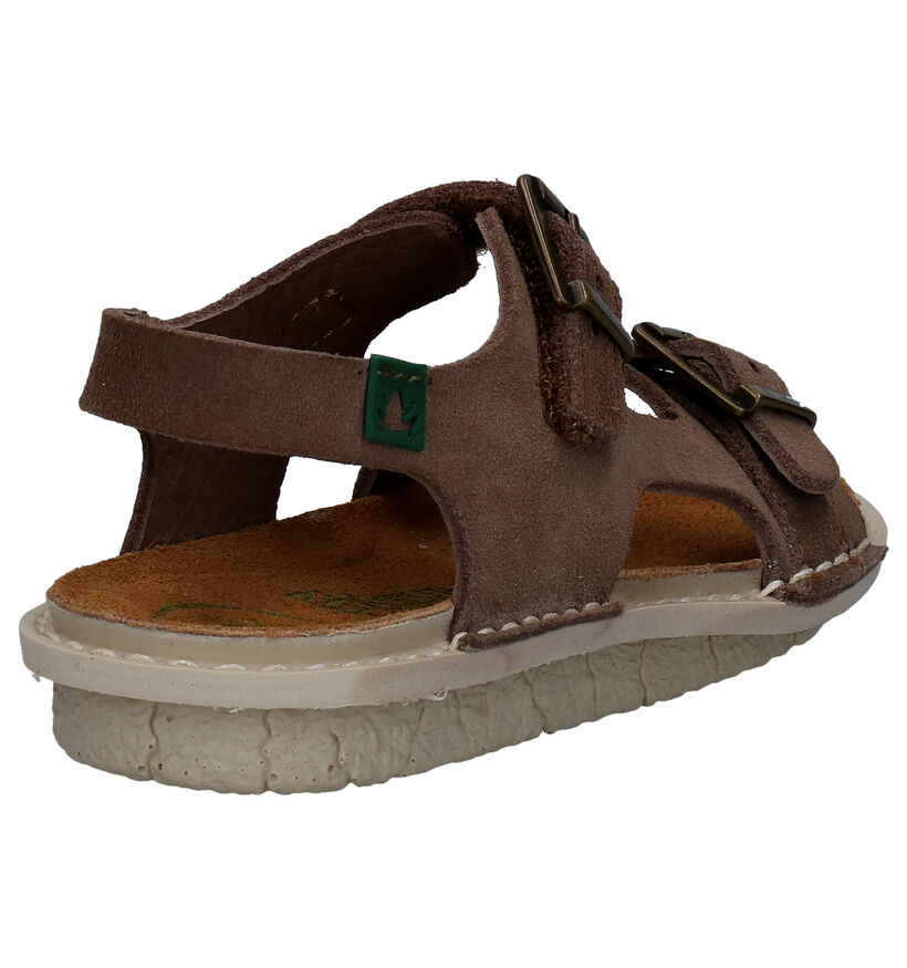 El Naturalista Recyclus Gele Sandalen in nubuck (284413)