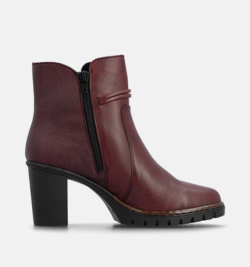 Rieker Bottines en Bordeaux pour femmes (377930)