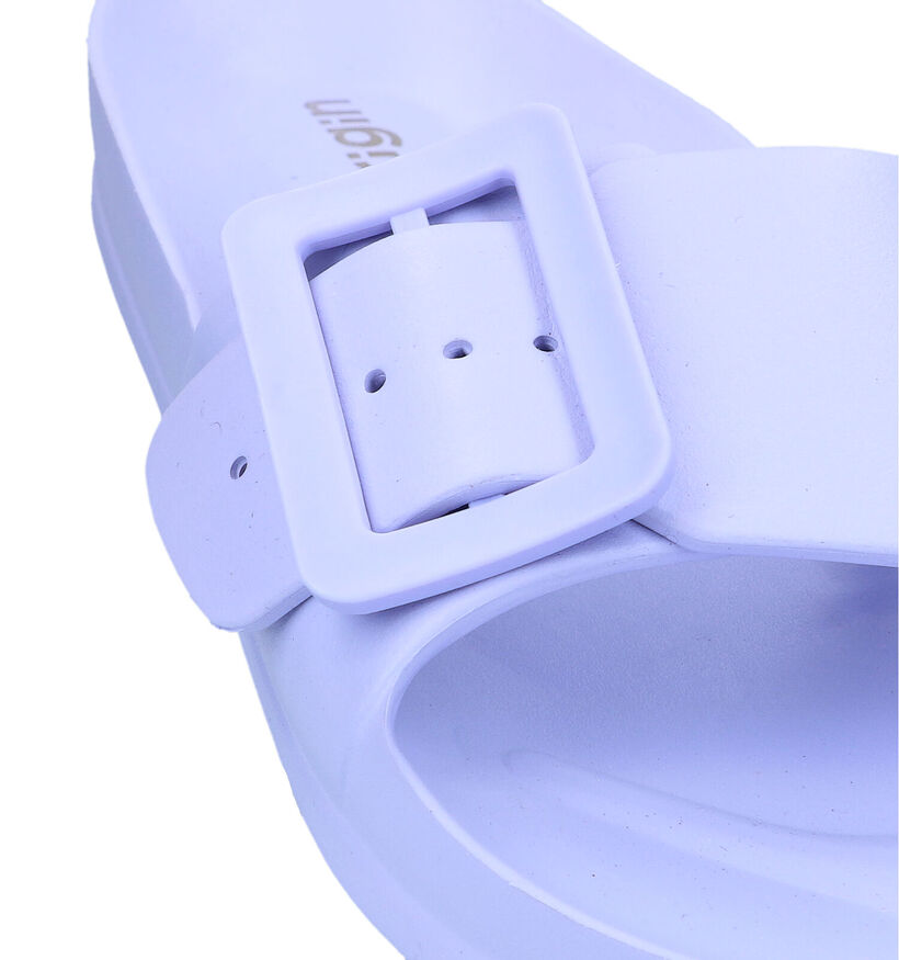 Origin Claquettes en Vert pour femmes (325545)