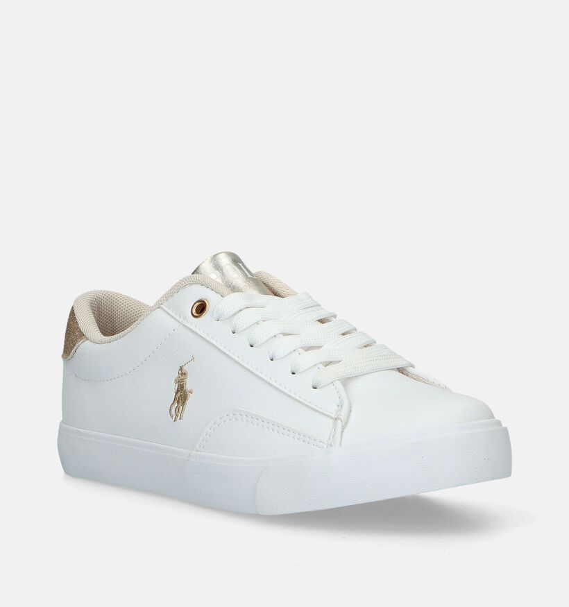 Polo Ralph Lauren Theron Baskets en Blanc pour filles (336507)