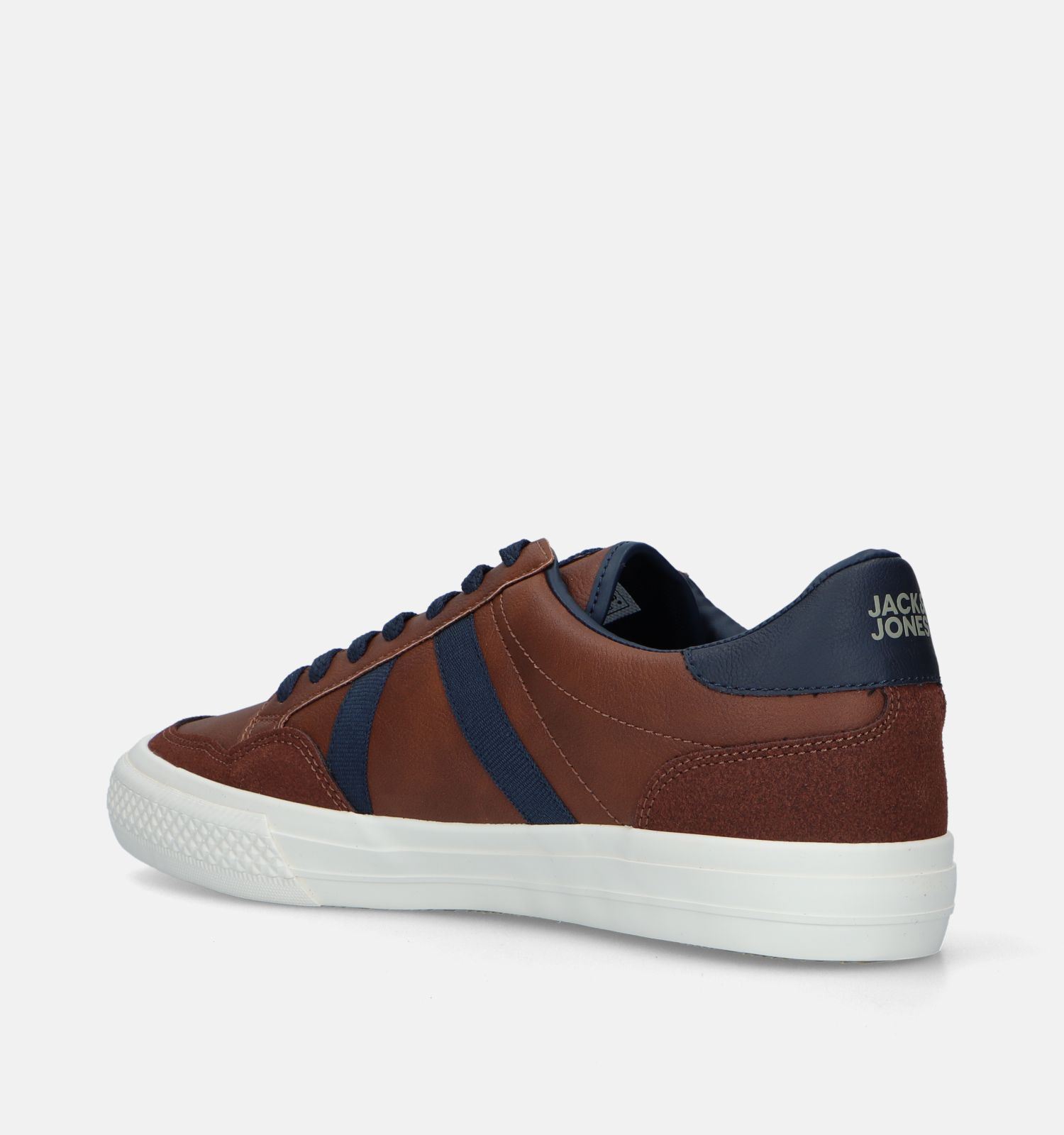 Jack Jones Morden PU Chaussures a lacets en Cognac Hommes Chaussures plates en ligne sur TORFS.BE