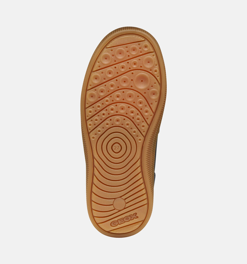 Geox Arzach Chaussures hautes en Bleu foncé pour garçons (360362) - pour semelles orthopédiques