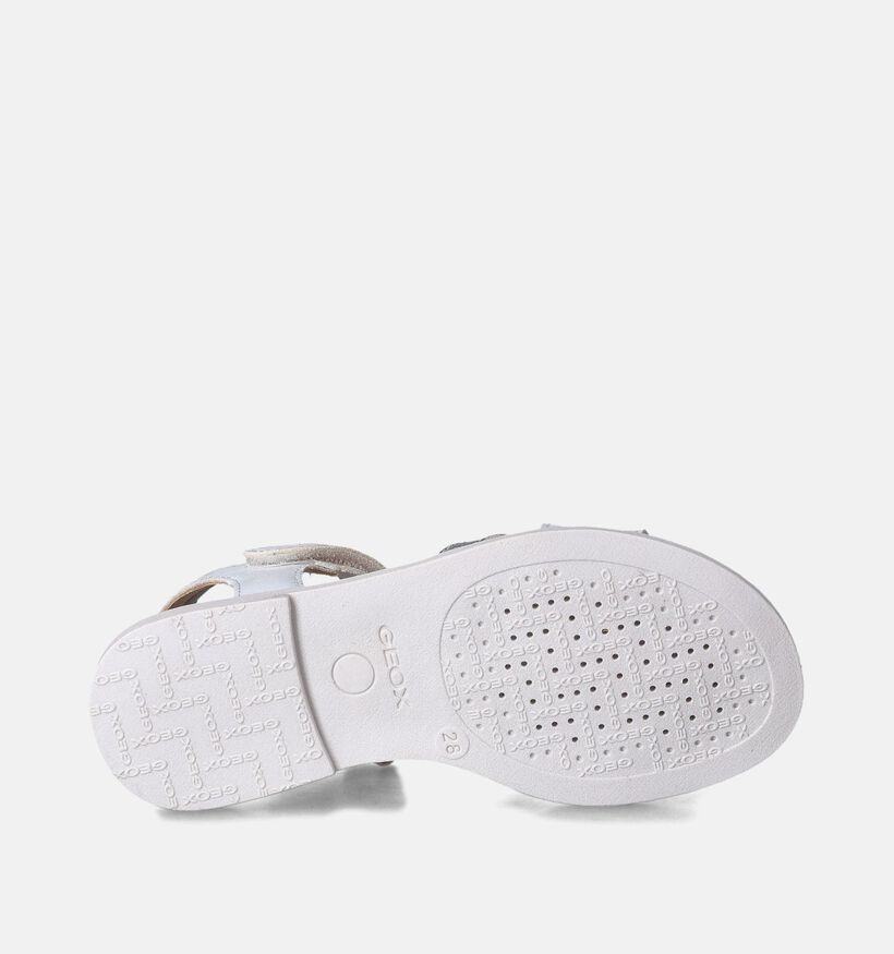 Geox Karly Sandales en Blanc pour filles (356423)