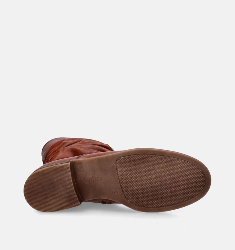 Gabor OptiFit Bottes courtes en Cognac pour femmes (347083) - pour semelles orthopédiques