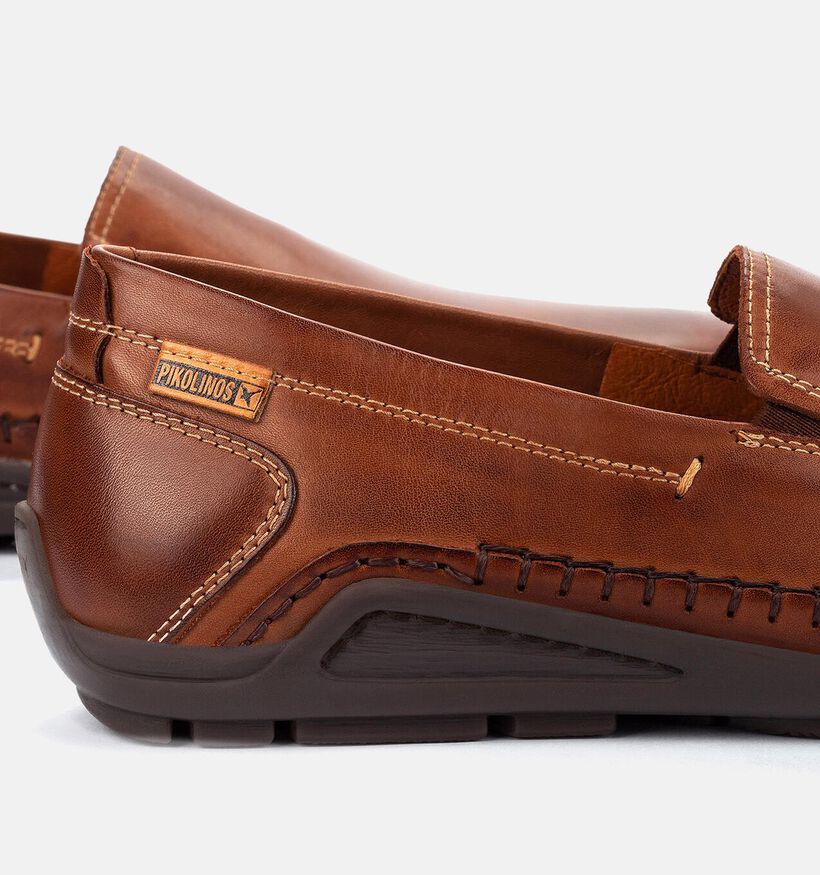 Pikolinos Azores Mocassins en Cognac pour hommes (355434) - pour semelles orthopédiques