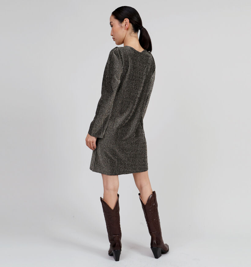 Vero Moda Roxanne Zwarte Feest jurk voor dames (349065)
