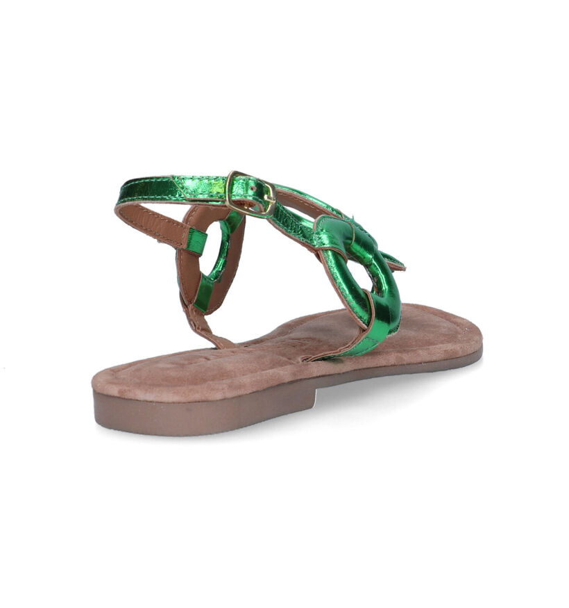 Lazamani Groene Sandalen voor dames (323973)