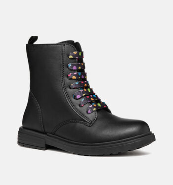 Geox Boots Zwart/Grijs