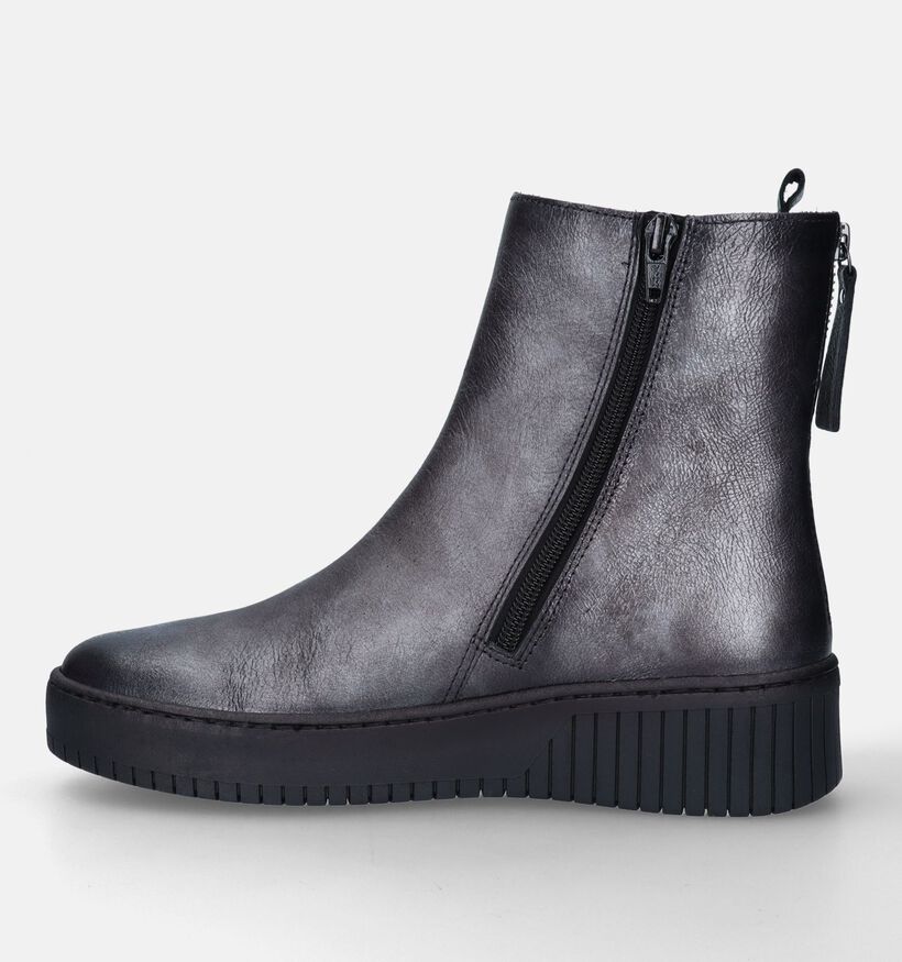 Gabor Best Fitting Grijze Lage enkellaarsjes voor dames (331655) - geschikt voor steunzolen