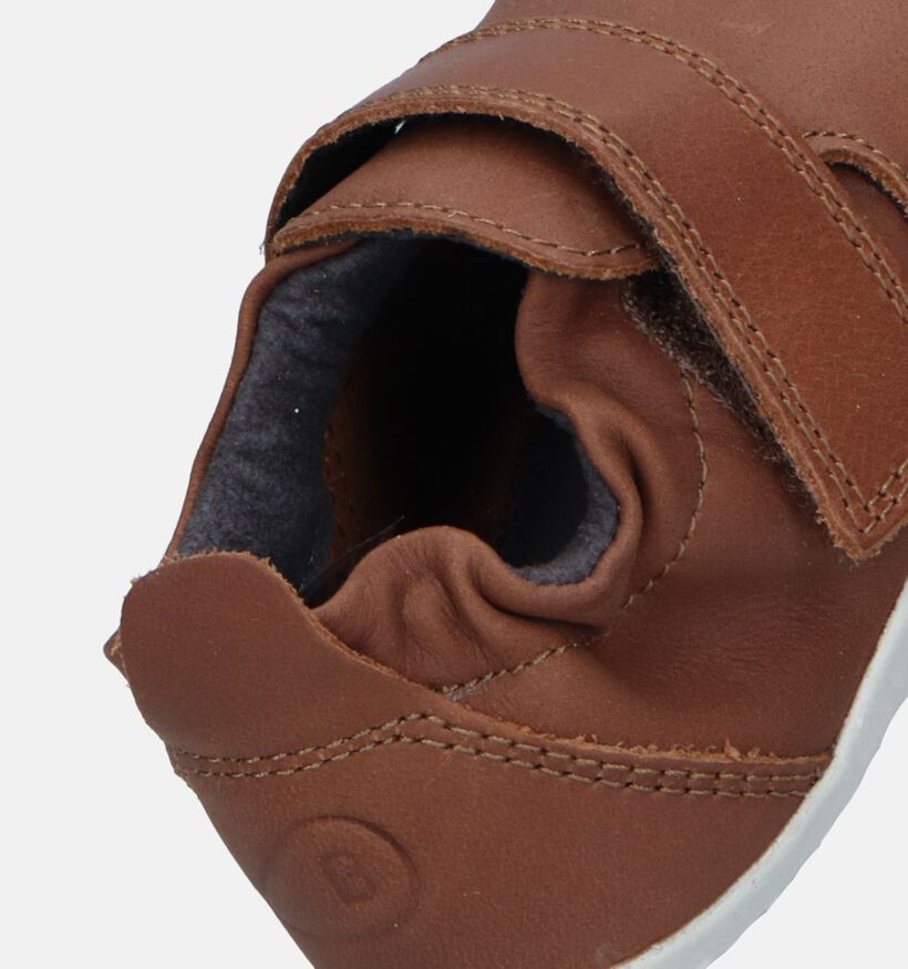 Bobux Marvel Chaussons pour bébé en Cognac pour filles, garçons (325321)