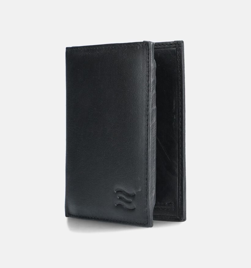 Crinkles Zwarte Portefeuille voor heren (376020)