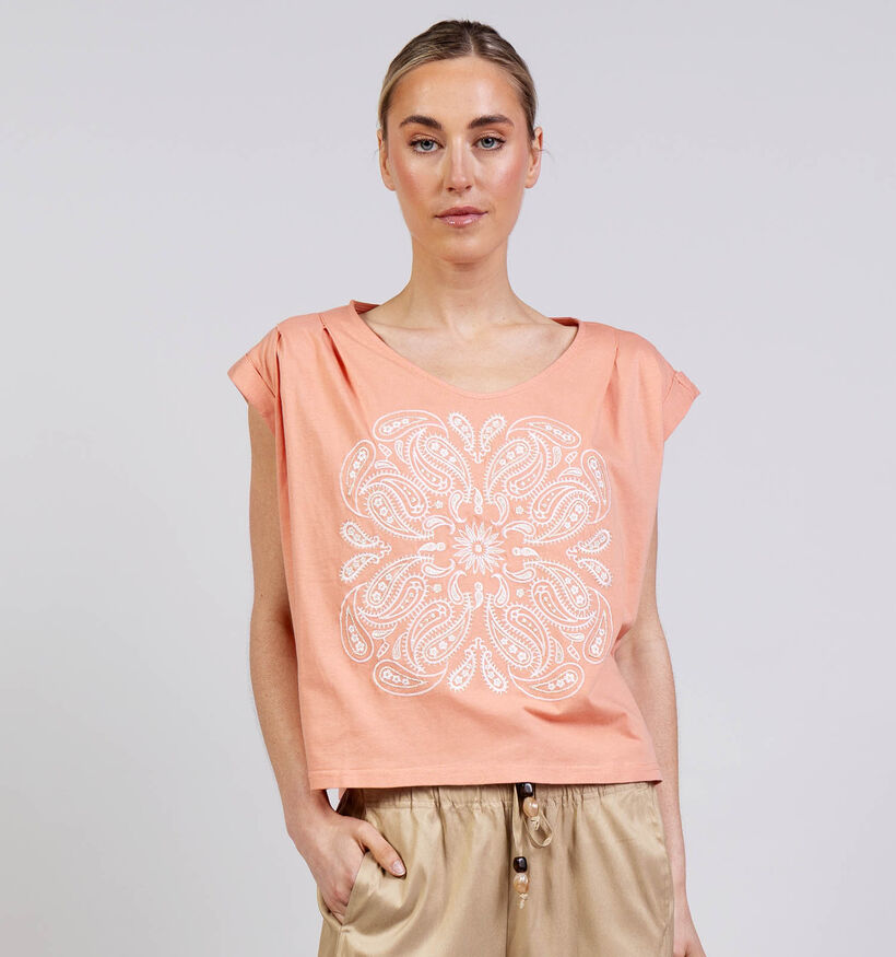 Rue Mazarine Island Roze T-shirt voor dames (375864)