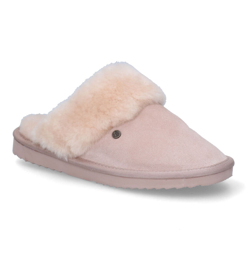 Warmbat Flurry Zwarte Pantoffels voor dames (315165)