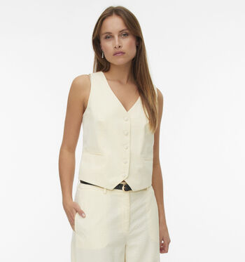 Vero Moda Manteaux Jaune