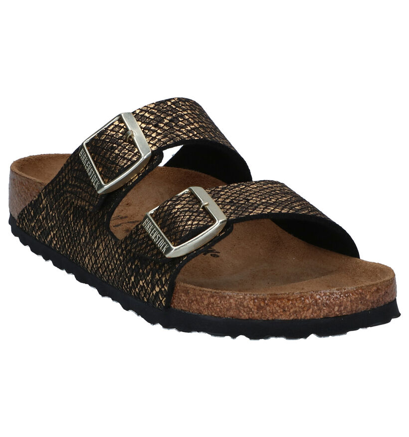 Birkenstock Arizona Nu-pieds en Noir pour femmes (294826)