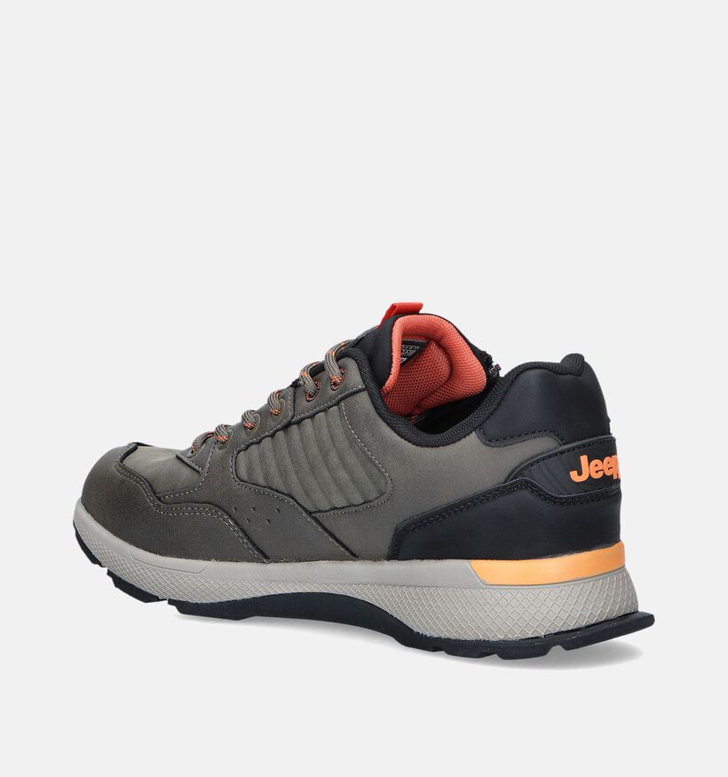 Jeep Ontario Zip Kaki Veterschoenen voor heren (344460)
