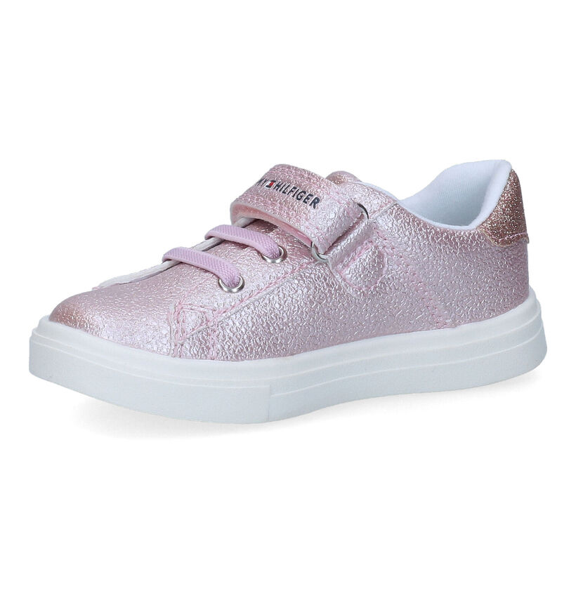 Tommy Hilfiger Slip-ons en Rose pour filles (303899)