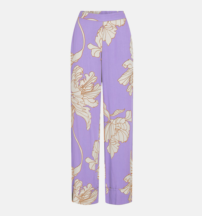 Vila Florenza Lila Geklede broek voor dames (353019)