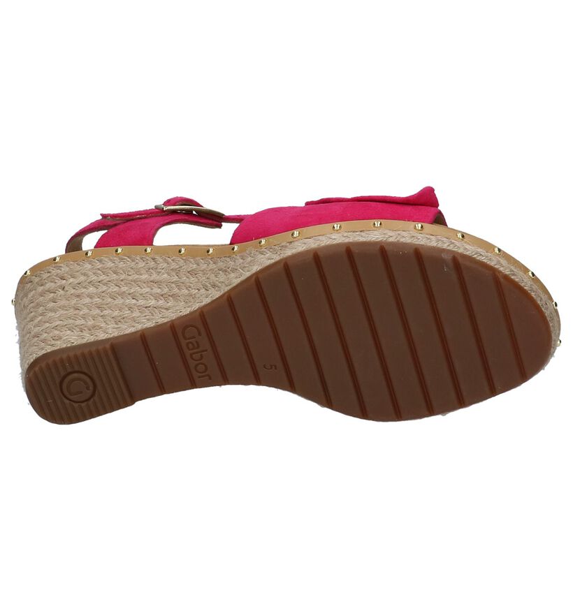 Gabor Fuxia Sandalen met Sleehak, , pdp