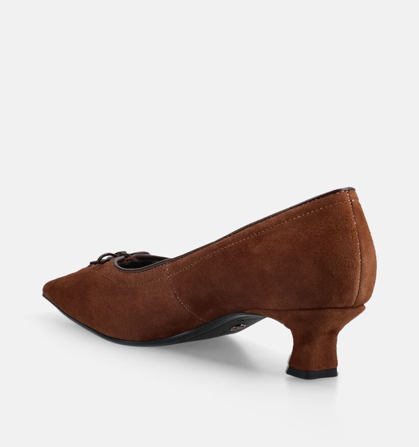 Tamaris Cognac Pumps Kitten Heels voor dames (376639)