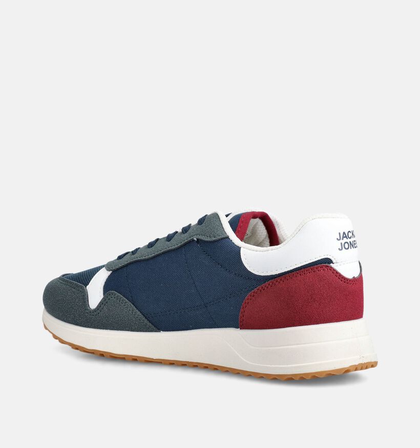 Jack & Jones Beech Blauwe Veterschoenen voor heren (366449) - geschikt voor steunzolen