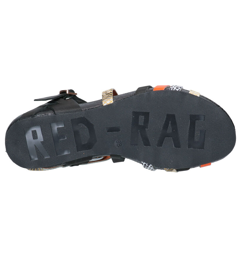 Red Rag Zwarte Sandalen in leer (275495)