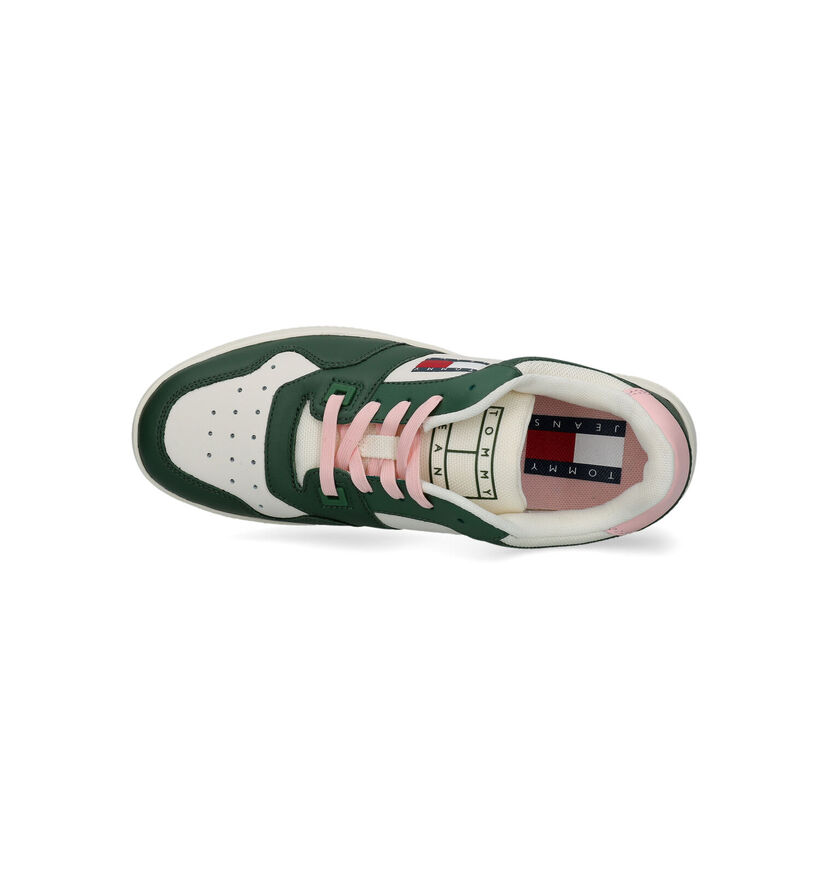 Tommy Hilfiger Retro Groene Sneakers voor dames (326167) - geschikt voor steunzolen