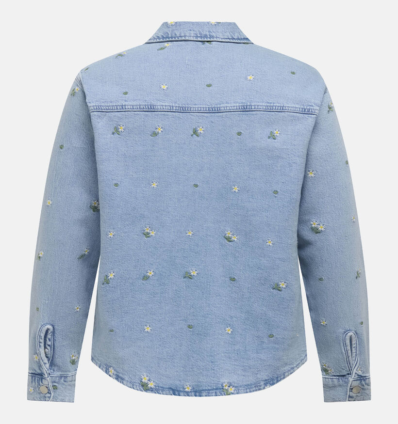 ONLY Carmakoma Cassie Blauw Denim Hemd voor dames (359406)