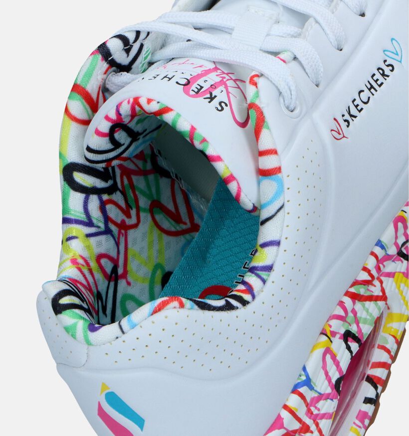 Skechers x JGoldcrown Uno Baskets en Blanc pour femmes (351893)