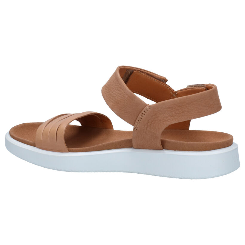 ECCO Flowt Cognac Sandalen in leer (269698)