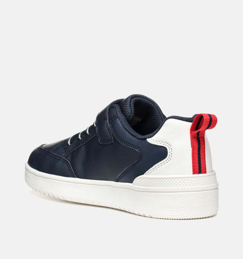 Geox Washiba Chaussures à scratch en Bleu pour garçons (351643) - pour semelles orthopédiques