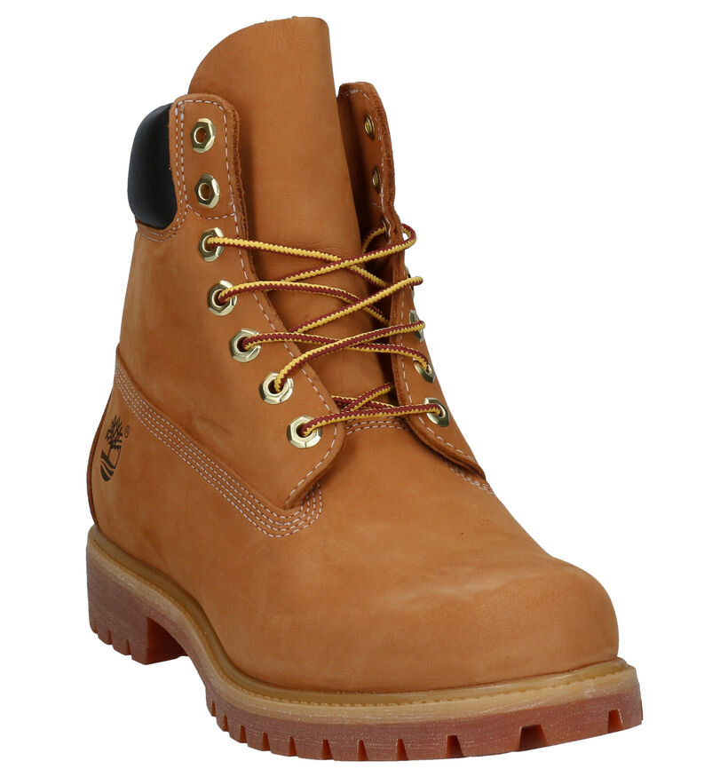 Timberland 6 inch Premium Gele Bottines voor heren (328644) - geschikt voor steunzolen