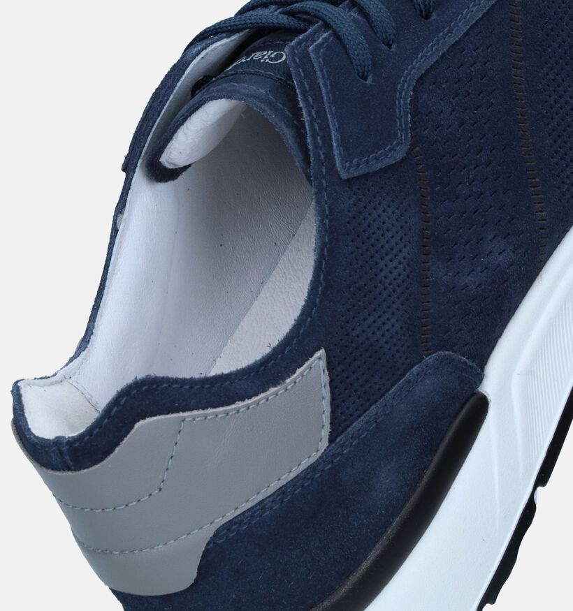 NeroGiardini Chaussures à lacets en Bleu foncé pour hommes (341720) - pour semelles orthopédiques